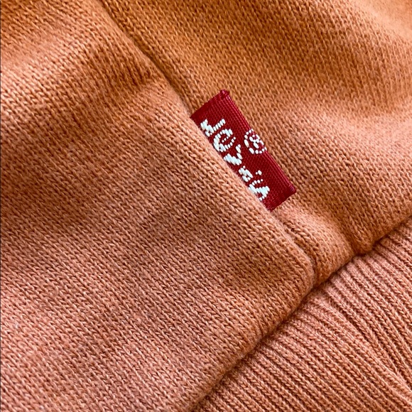Levi's Rust Crewneck Semi-Cropped Sweatshirt Terracotta | Small - Picture 7 of 7